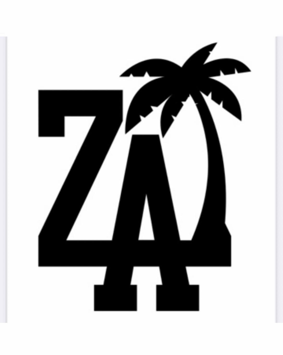 ZA palm tree brand mark